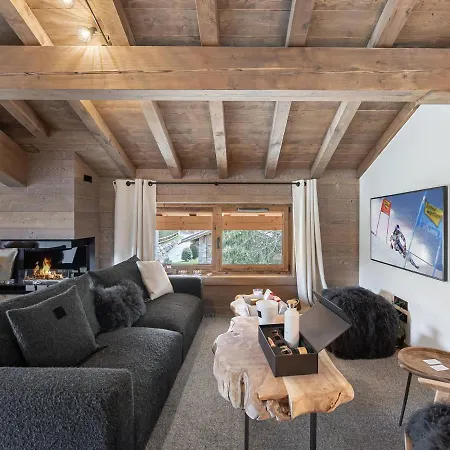 Apartment Luxueux Au Pied Du Mont D'arbois, Megeve, Avec Espace Bien-etre Et Salle De Cinema - Fr-1-569-106 *