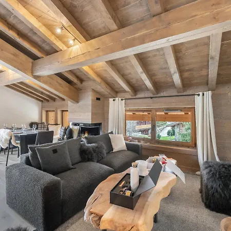 Luxueux Au Pied Du Mont D'arbois, Megeve, Avec Espace Bien-etre Et Salle De Cinema - Fr-1-569-106 Apartment