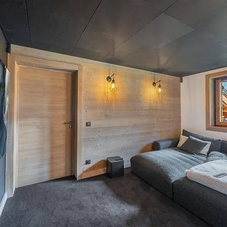 Apartment Luxueux Au Pied Du Mont D'arbois, Megeve, Avec Espace Bien-etre Et Salle De Cinema - Fr-1-569-106